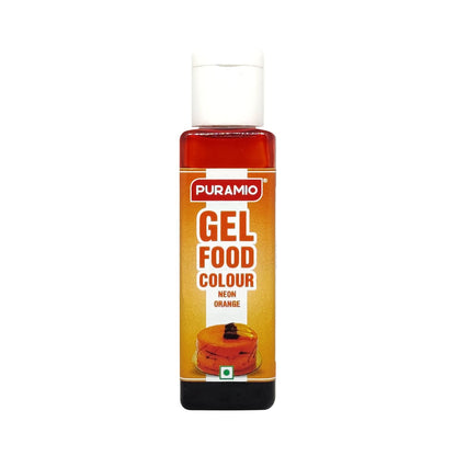 Puramio Gel Food Colour - Neon Orange,