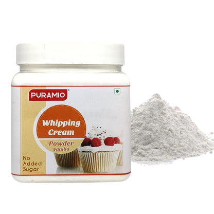 Puramio Whipping Cream Powder Vanilla (No Added Sugar)