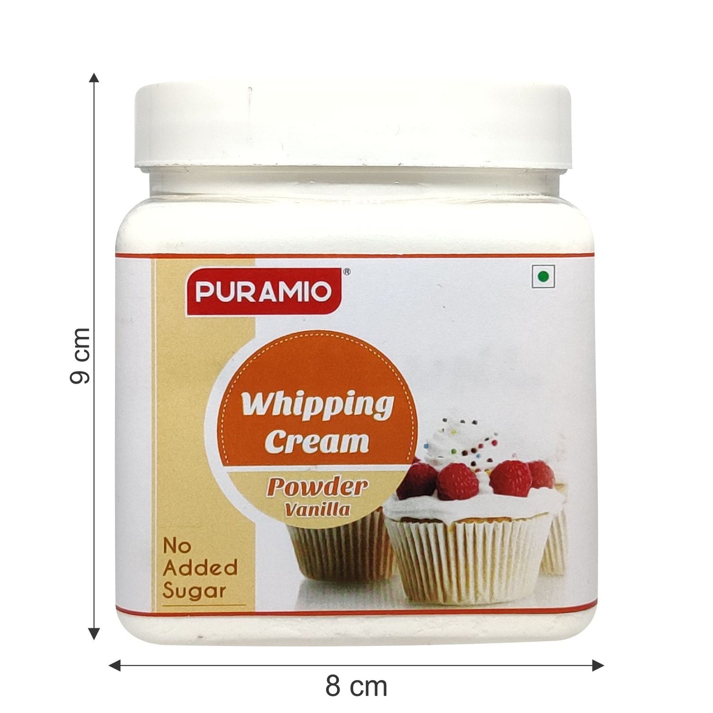 Puramio Whipping Cream Powder Vanilla (No Added Sugar)