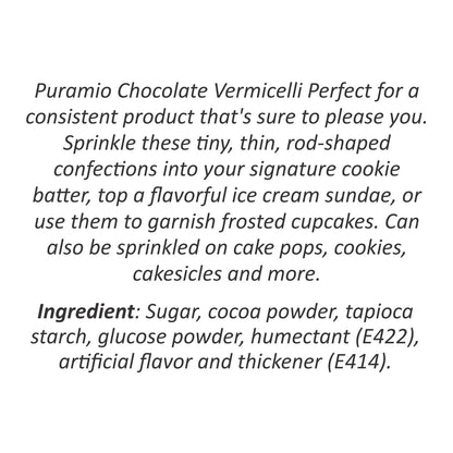 Puramio Chocolate Vermicelli