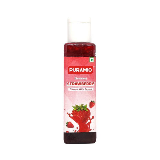 Puramio Strawberry- Flavour with Colour (Emulsion)