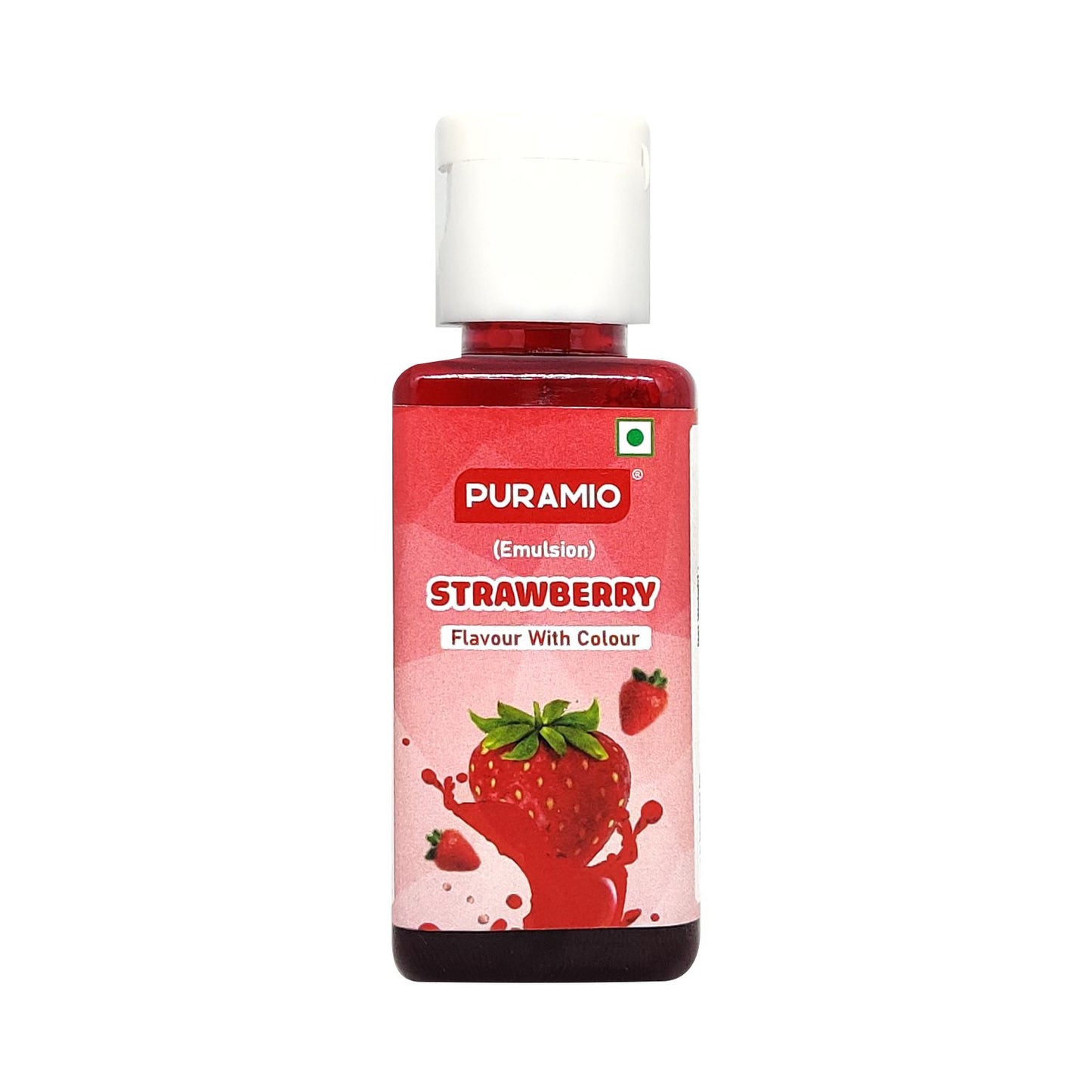 Puramio Strawberry- Flavour with Colour (Emulsion)