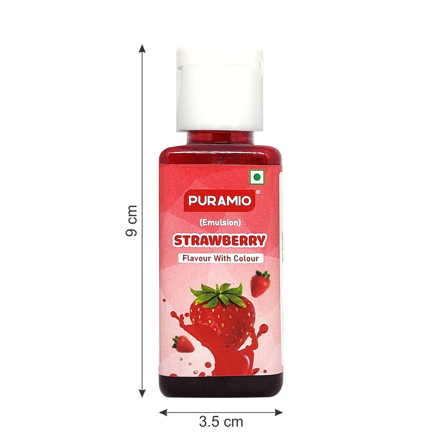 Puramio Strawberry- Flavour with Colour (Emulsion)
