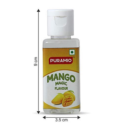 Puramio Combo Concentrated Flavours - Mango Magic + Tangy Orange Each 50ml