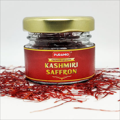 Puramio Kashmiri Saffron (Kesar)- 100% Pure and Natural
