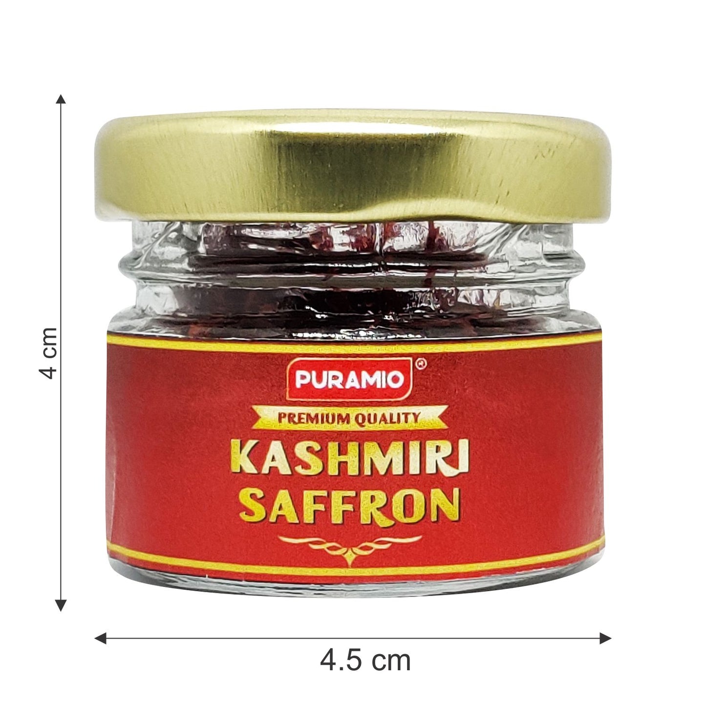 Puramio Kashmiri Saffron (Kesar)- 100% Pure and Natural