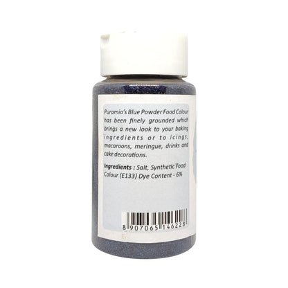 Puramio Powder Food Colour Combo of 12 - 125gm - Apple Green, Blue, Caramelene, Chocolate Brown, Saffron, Cola, Lemon Yellow, Orange Red, Pink, Raspberry Red, Tomato Red, Vino