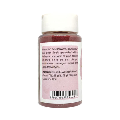 Puramio Powder Food Colour - Pink 125g