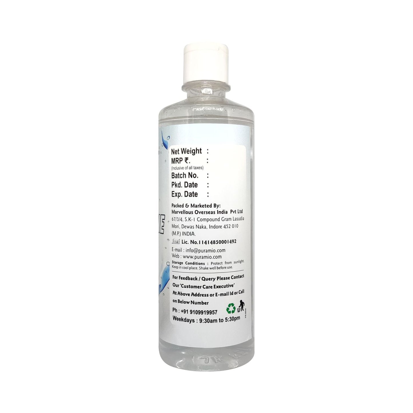 Puramio [100% Pure] Glycerine (Food Grade),