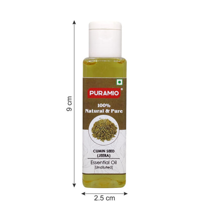 Puramio Cumin Seed (Jeera) Essential Oil [Undiluted]100% Natural & Pure, 30ml
