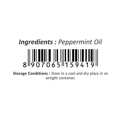 Puramio Peppermint Essential Oil [Undiluted]100% Natural & Pure, 30ml