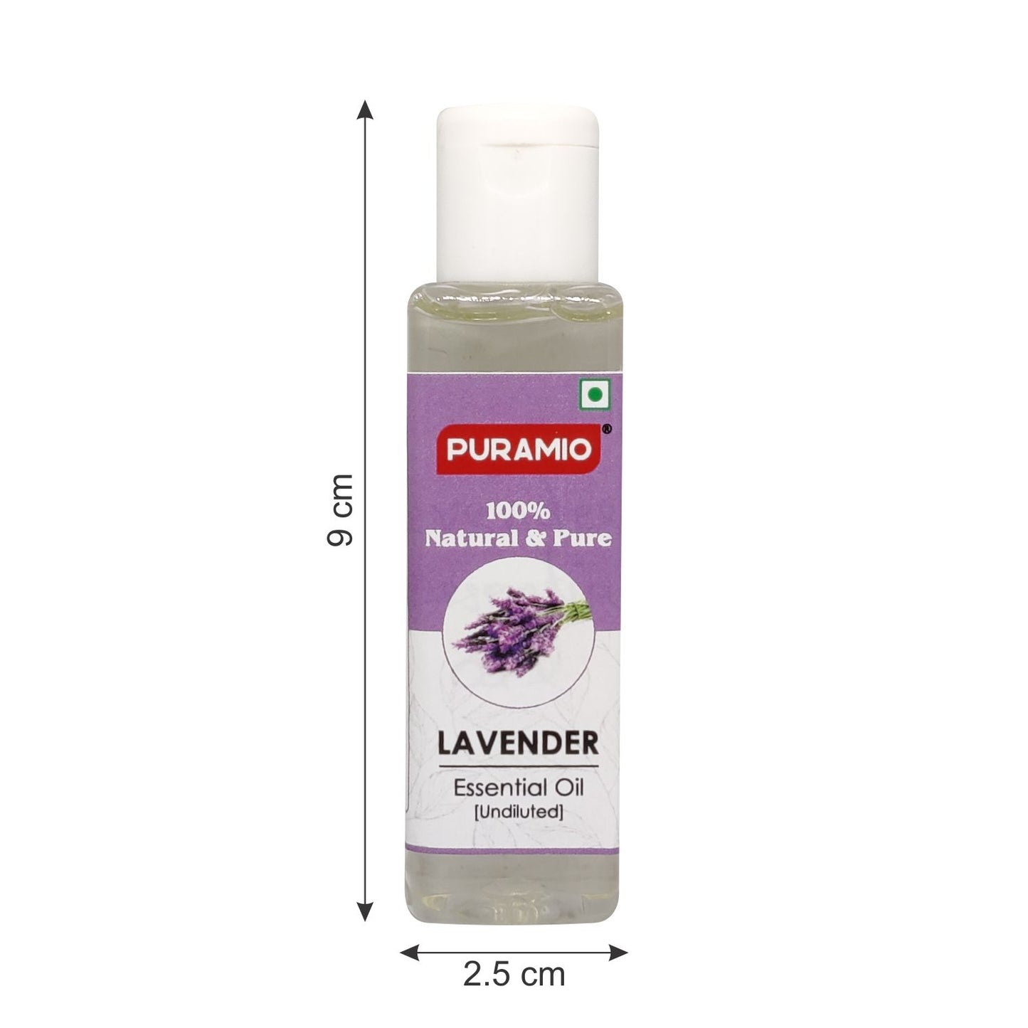 Puramio Lavender Essential Oil [Undiluted]100% Natural & Pure, 30ml