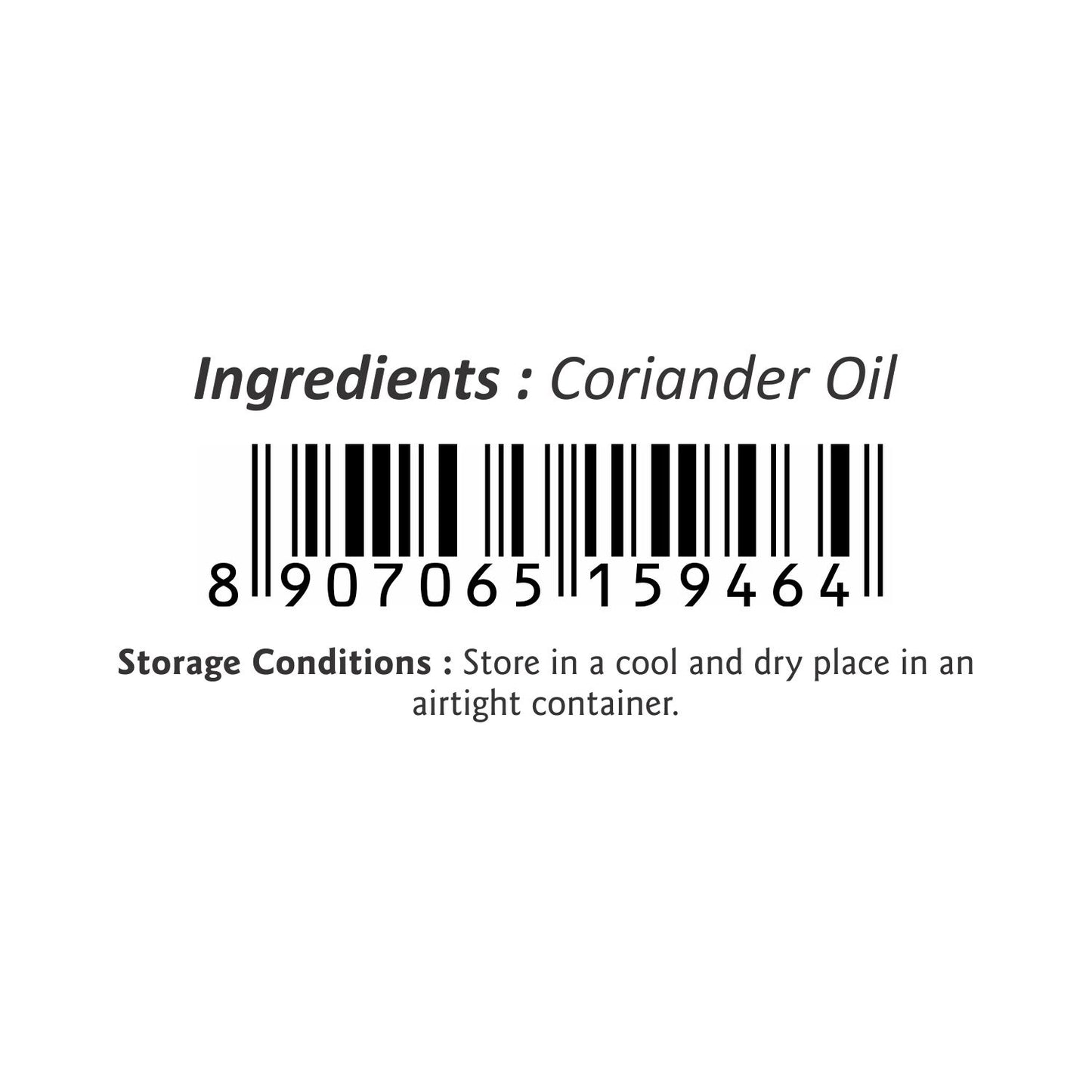 Puramio Coriander Essential Oil [Undiluted]100% Natural & Pure, 30ml