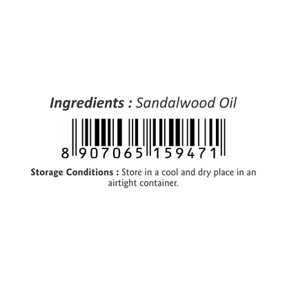 Puramio Sandalwood Essential Oil [Undiluted]100% Natural & Pure, Soap Making, Lotion, Home Scents, 30ml