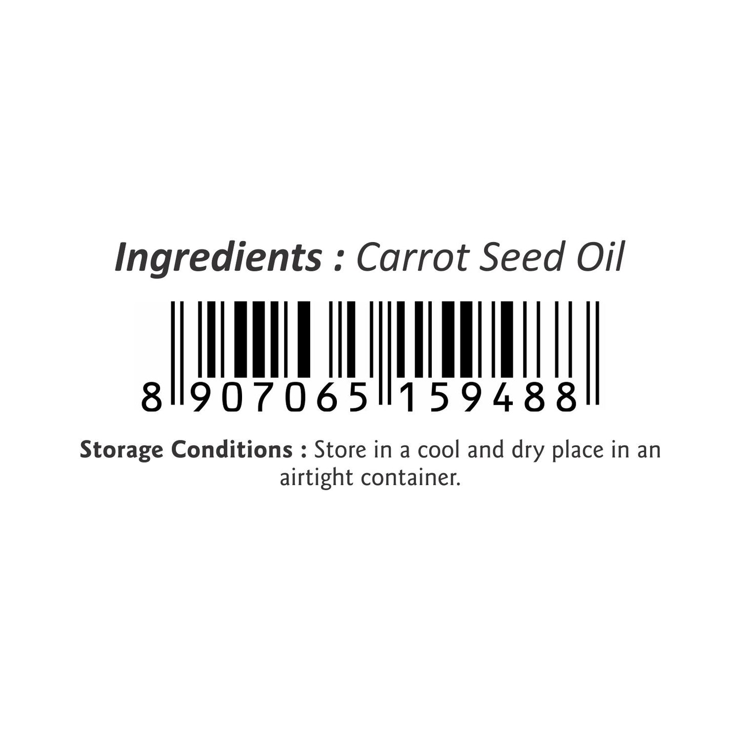 Puramio Carrot Seed Essential Oil [Undiluted]100% Natural & Pure, 30ml