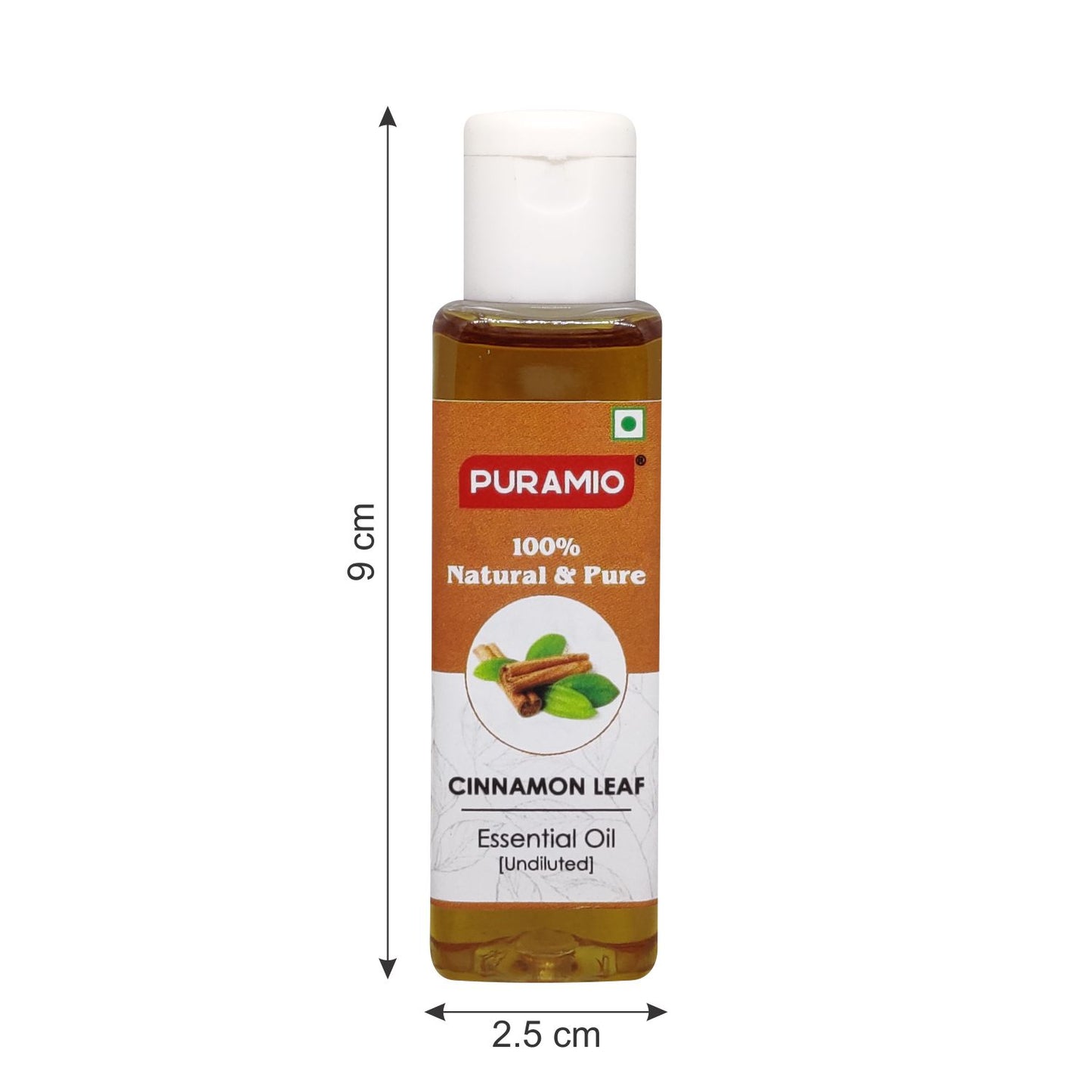 Puramio Cinnamon Leaf Essential Oil [Undiluted]100% Natural & Pure, 30ml