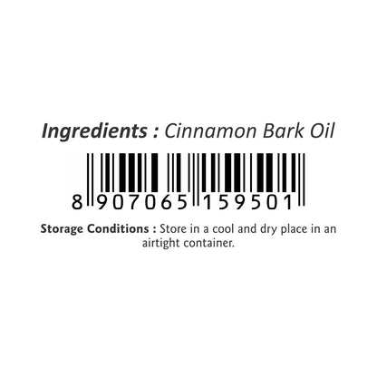 Puramio Cinnamon Bark Essential Oil [Undiluted]100% Natural & Pure, 30ml