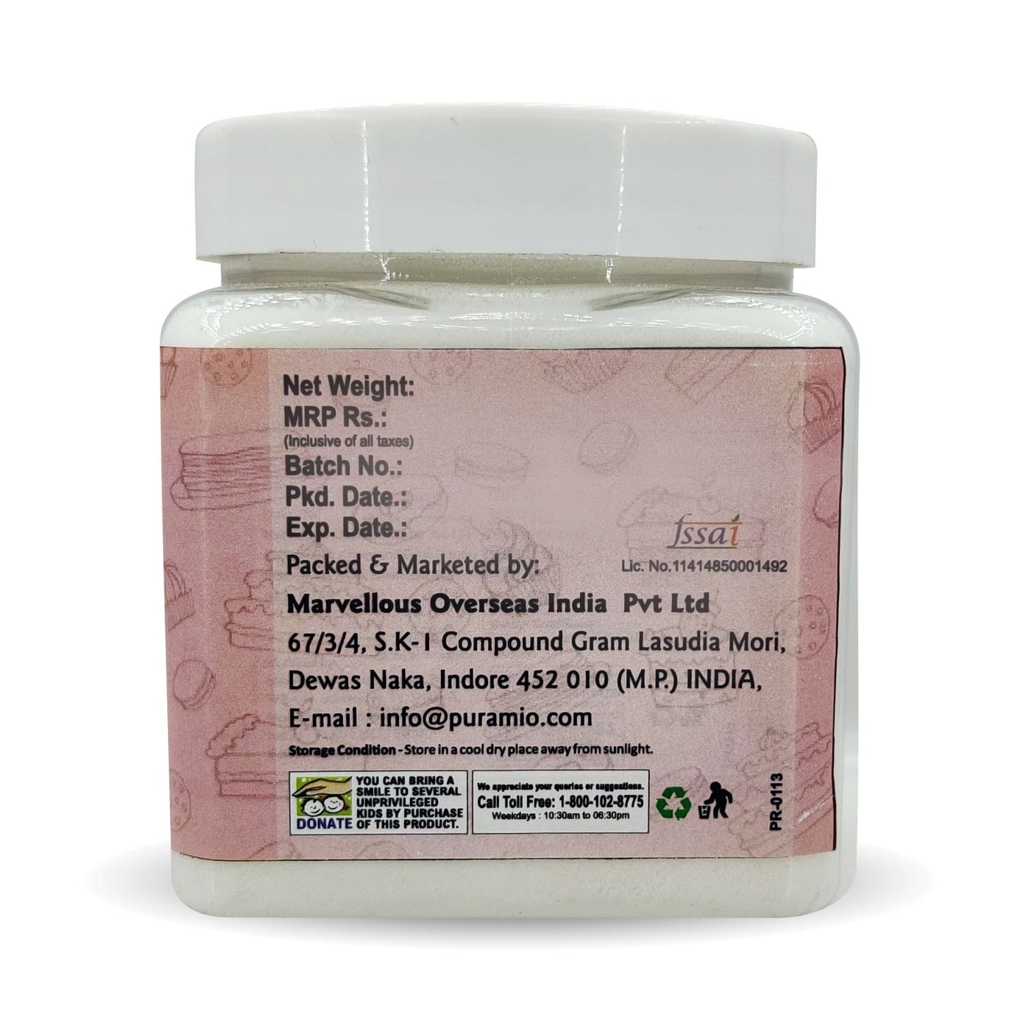 Puramio GMS Powder (Glycerol Monostearate)