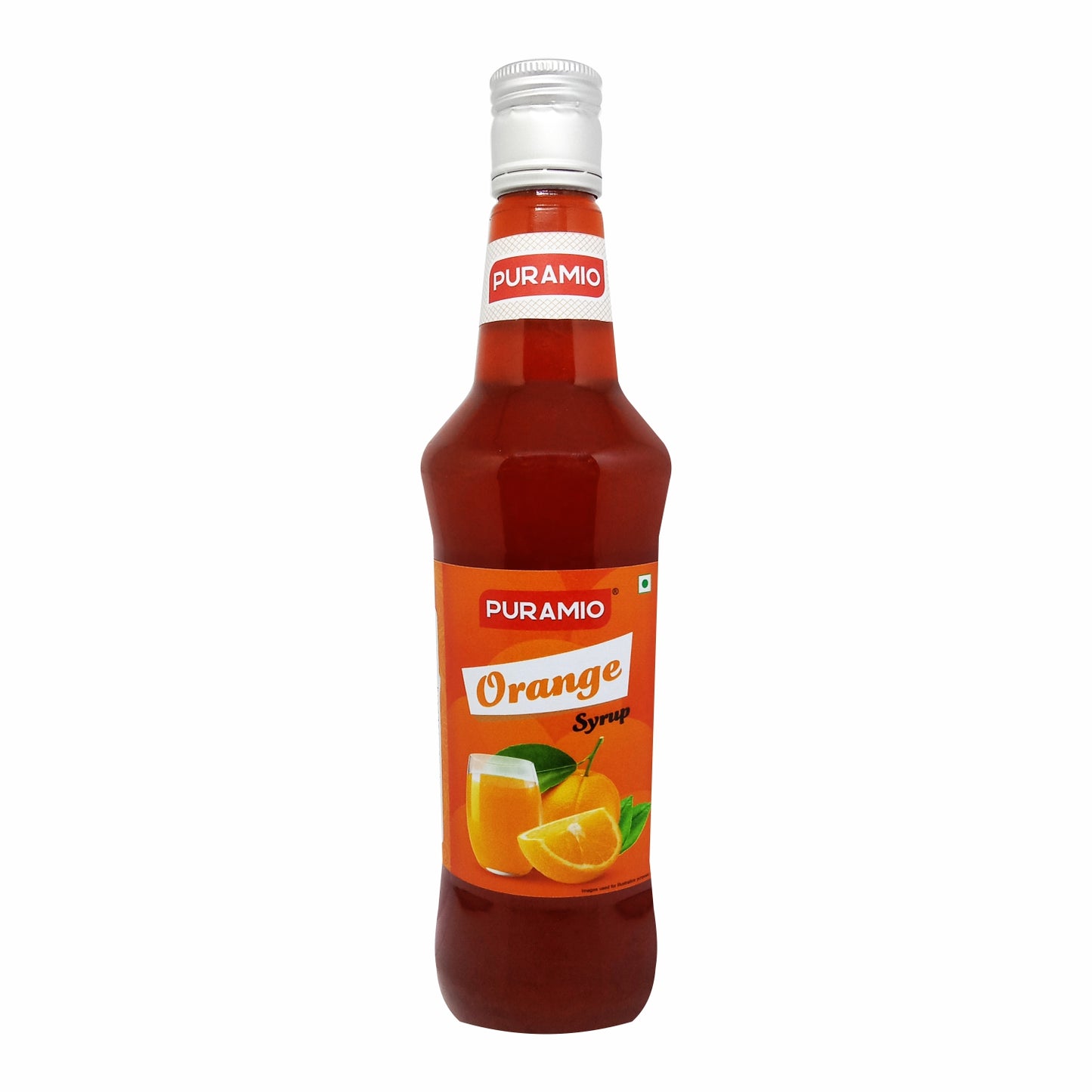 Puramio Orange Syrup for Cocktails/Mocktails/Lemonades/Ice Gola/Cold Brew Coffees, 750ml