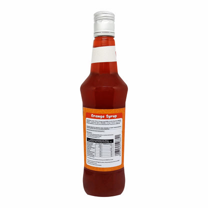 Puramio Orange Syrup for Cocktails/Mocktails/Lemonades/Ice Gola/Cold Brew Coffees, 750ml