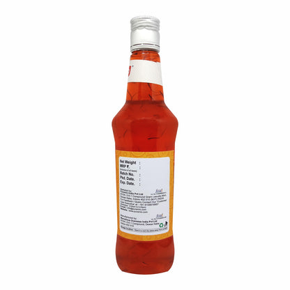 Puramio Kesar Syrup for Cocktails, Mocktail, Drinks, Juices, Beverages,Milk Shake and Ice Cream Making, 750ml